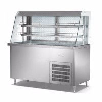 机场柜 不锈钢展示柜 敞开式风冷展示柜 保鲜冷藏展示柜 点菜柜