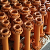 焦作山久管业环氧树脂涂层复合管  通风排气  瓦斯排放   管材批发   托辊管材 皮带机托辊管材